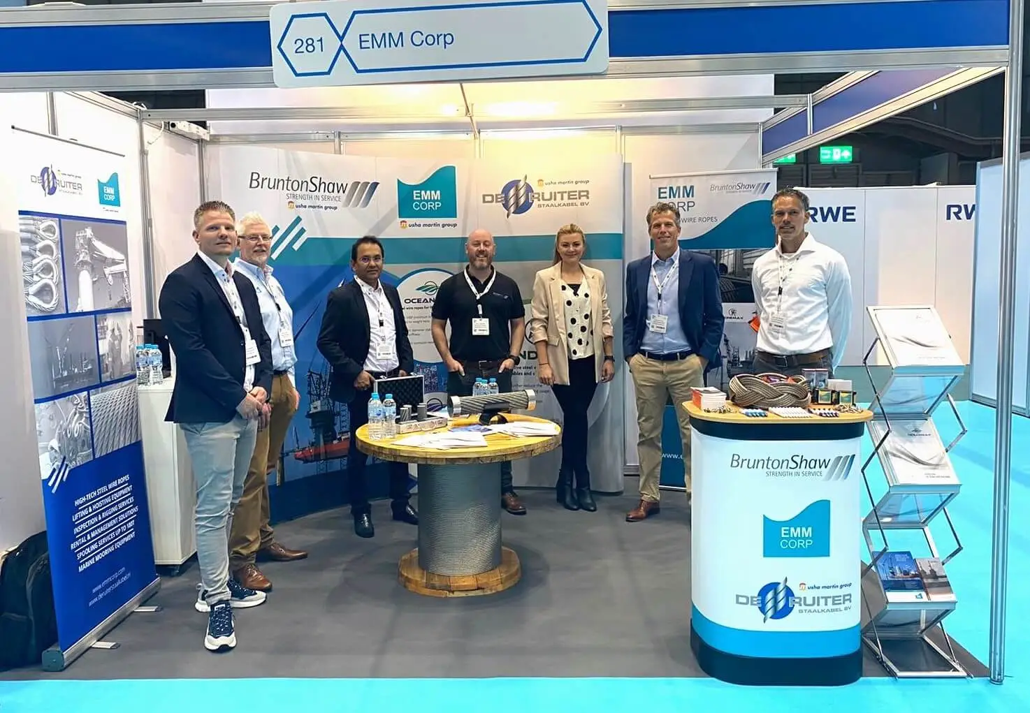Our UK operations exhibited at the Global Offshore Wind Expo 2022